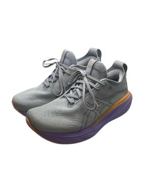 Asics Gel-Nimbus Sneakers Women's Size‎ 10 US Grey Purple Neutral Runners Shoes